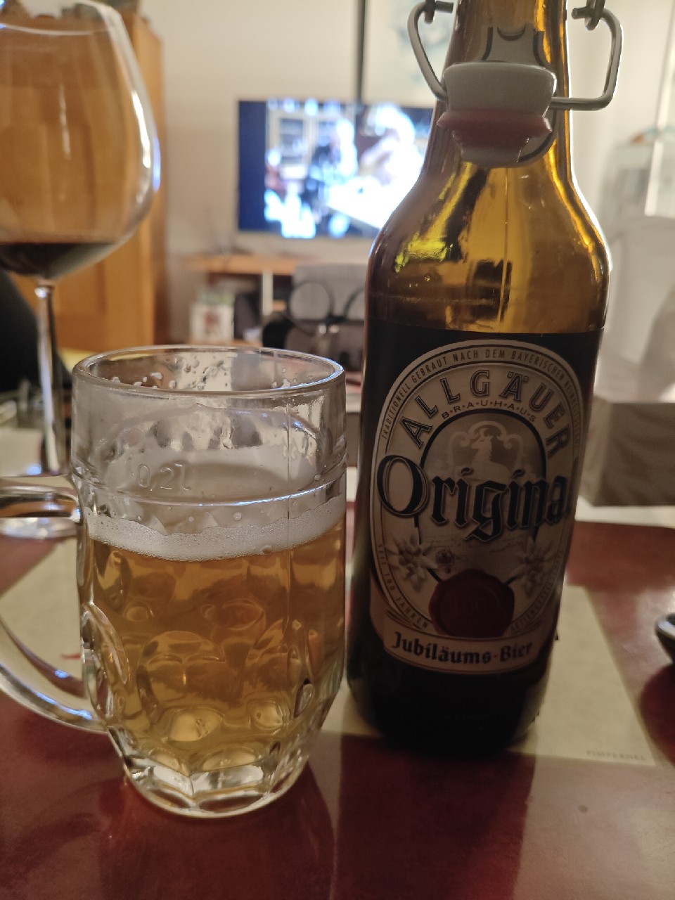 Original Jubiläums-Bier, Allgäuer Brauhaus (Radeberger Gruppe)