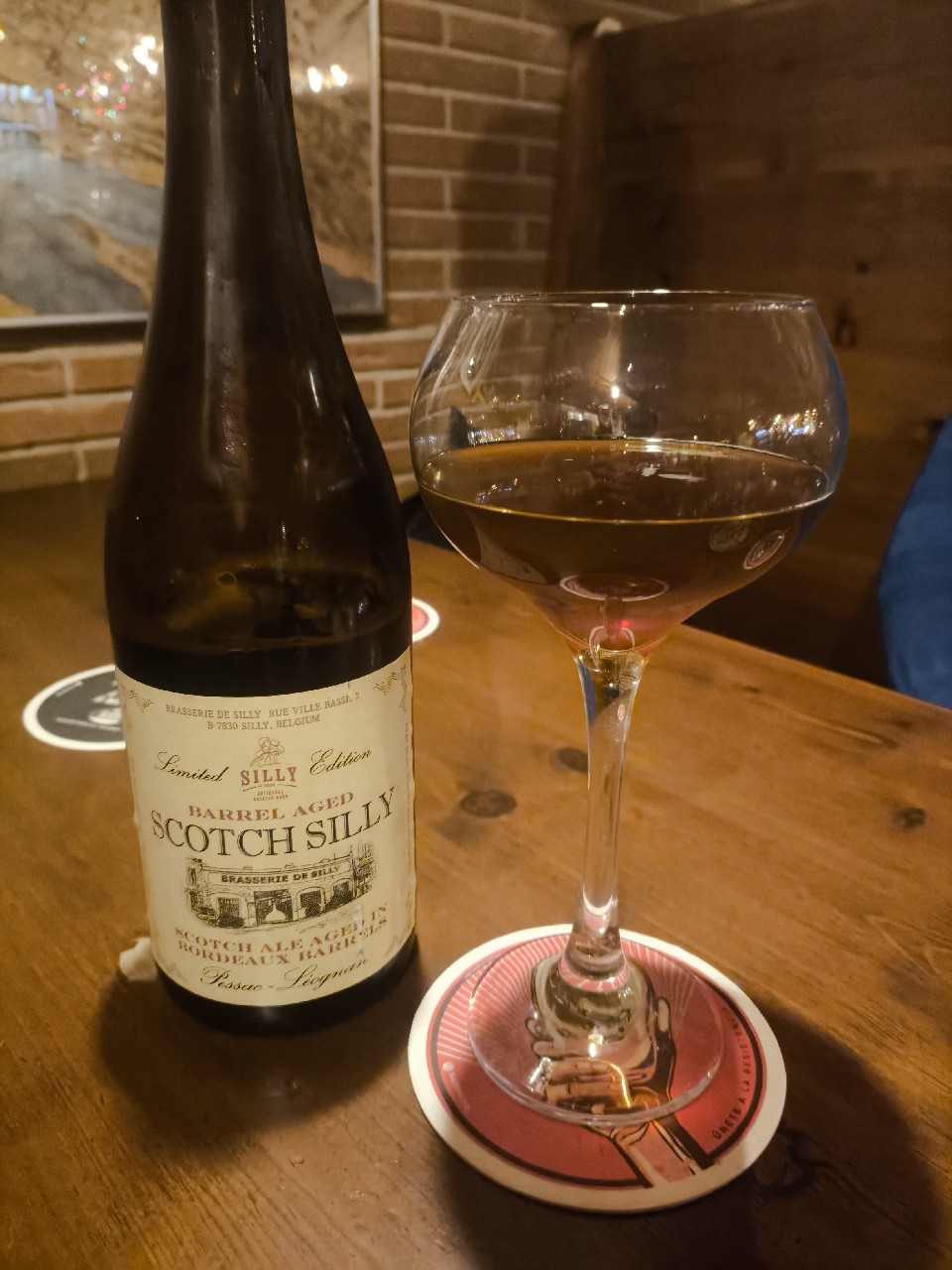 Bordeaux Barrel Aged Silly Scotch, Brasserie de Silly