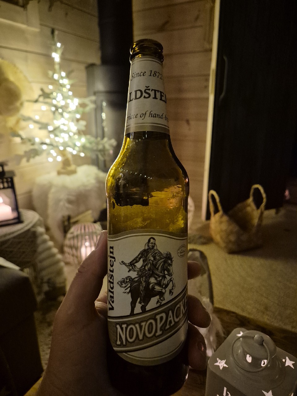 Novopacké Pivo 16° Valdštejn, Czech Republic