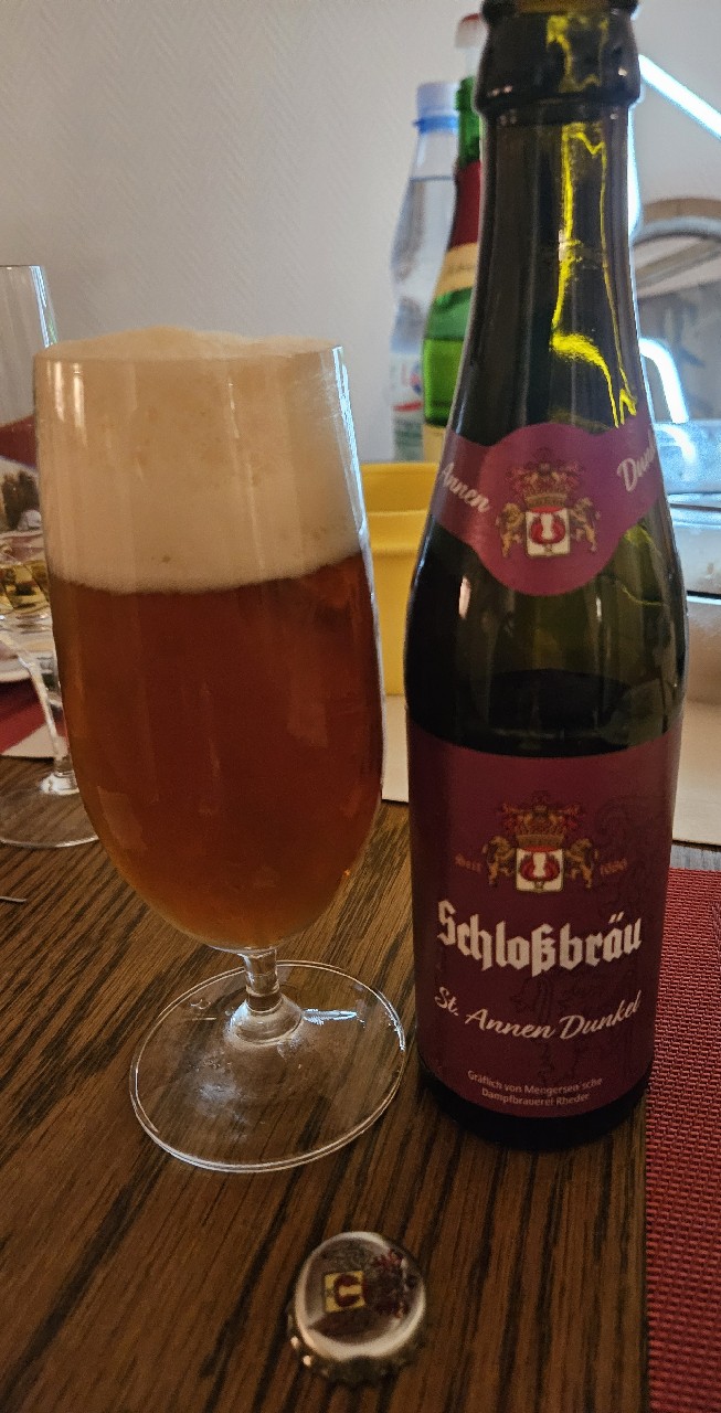 Schloßbräu Rheder St. Annen Dunkel, Germany