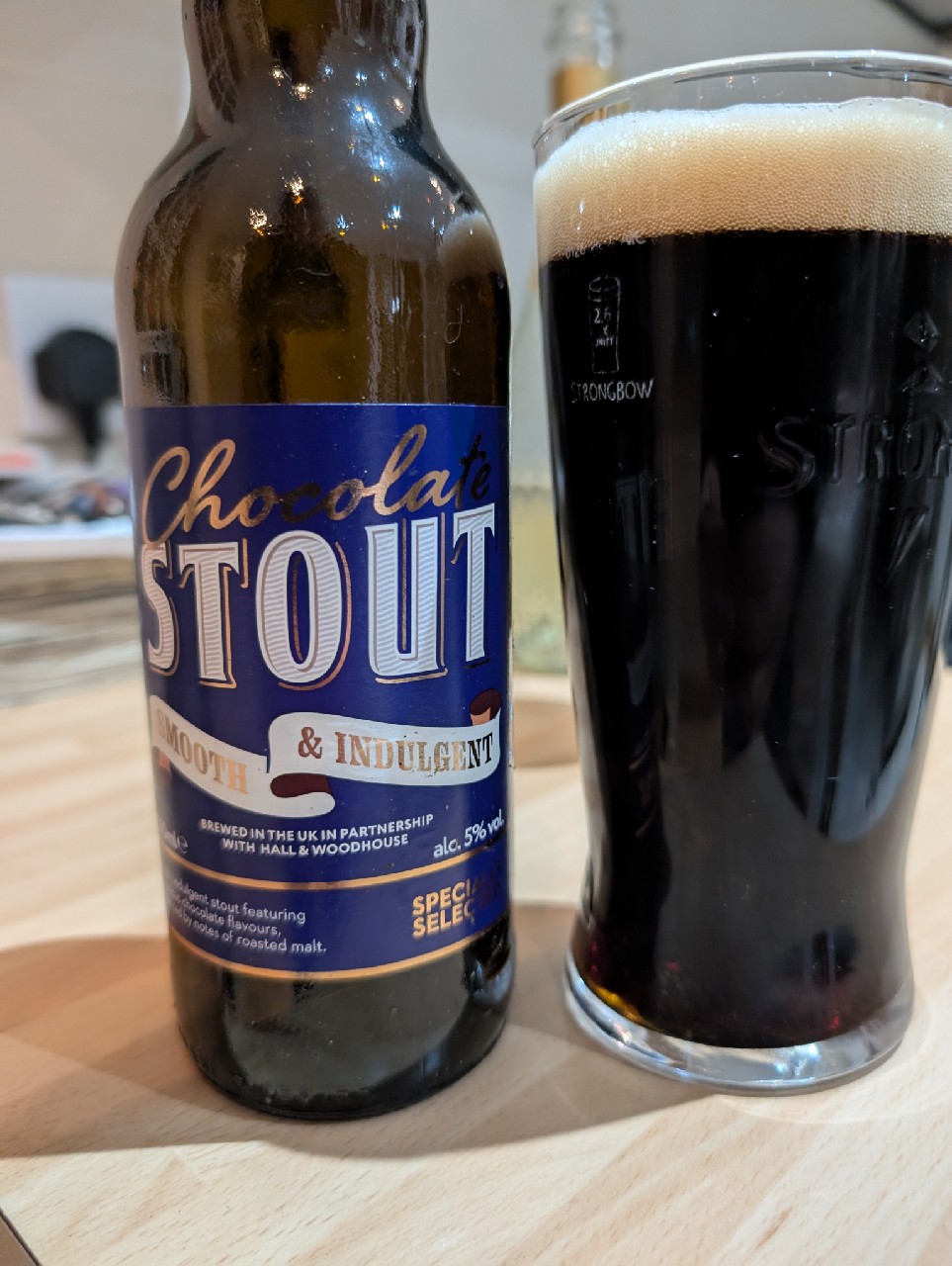 Chocolate Stout, Hall & Woodhouse