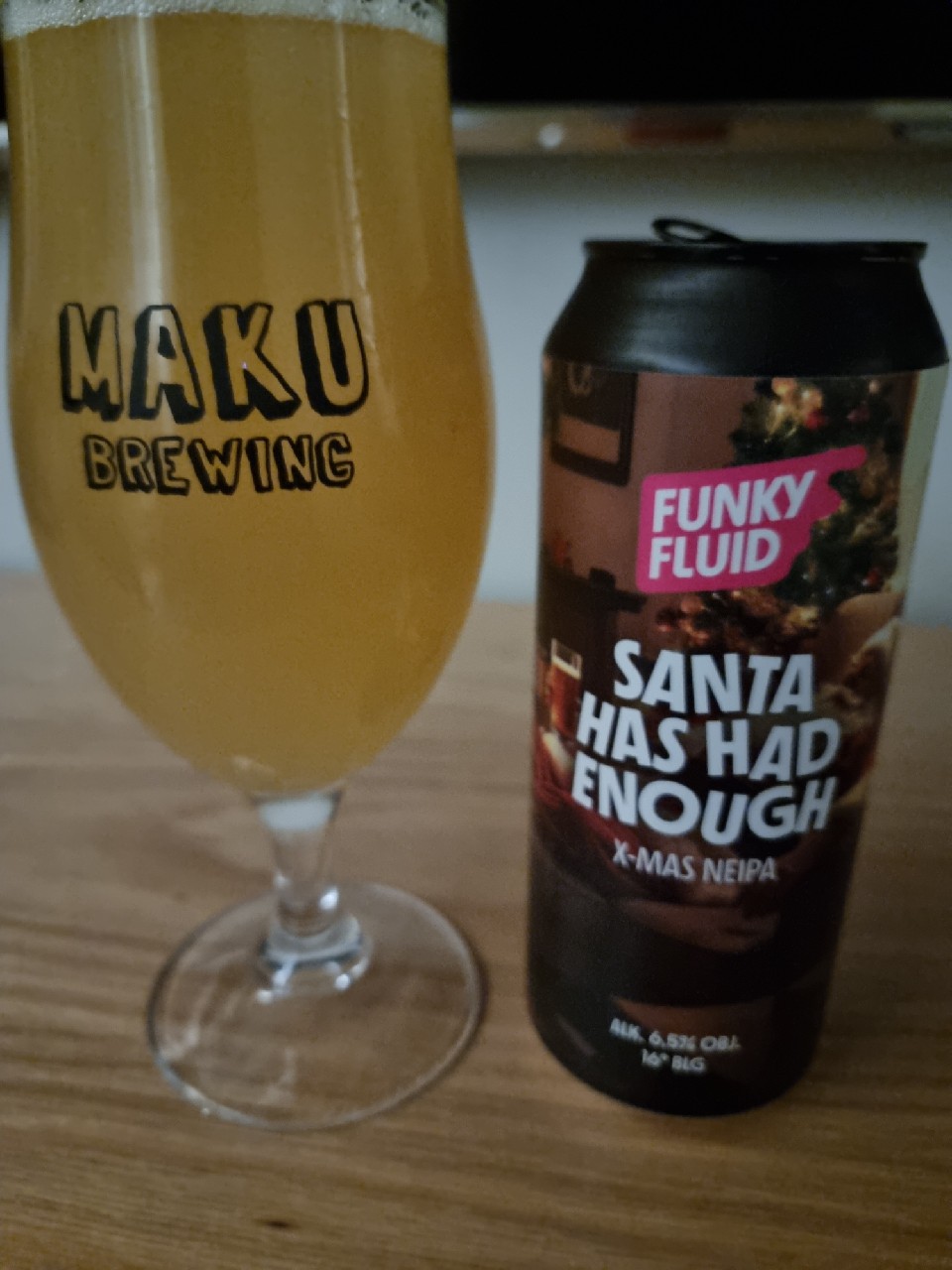 Santa Has Had Enough, Funky Fluid