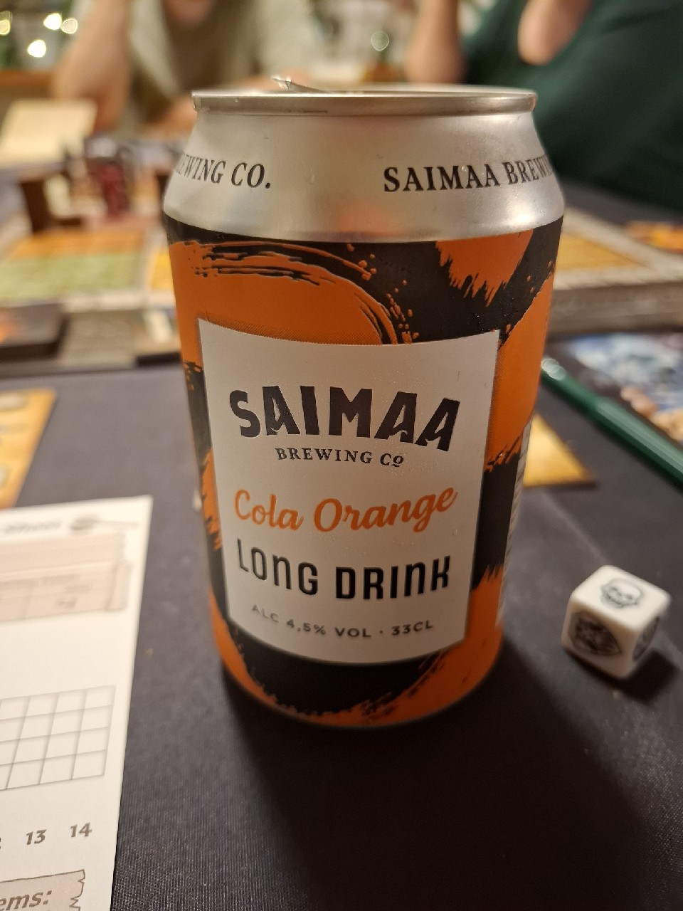 Long Drink Cola Orange, Finland