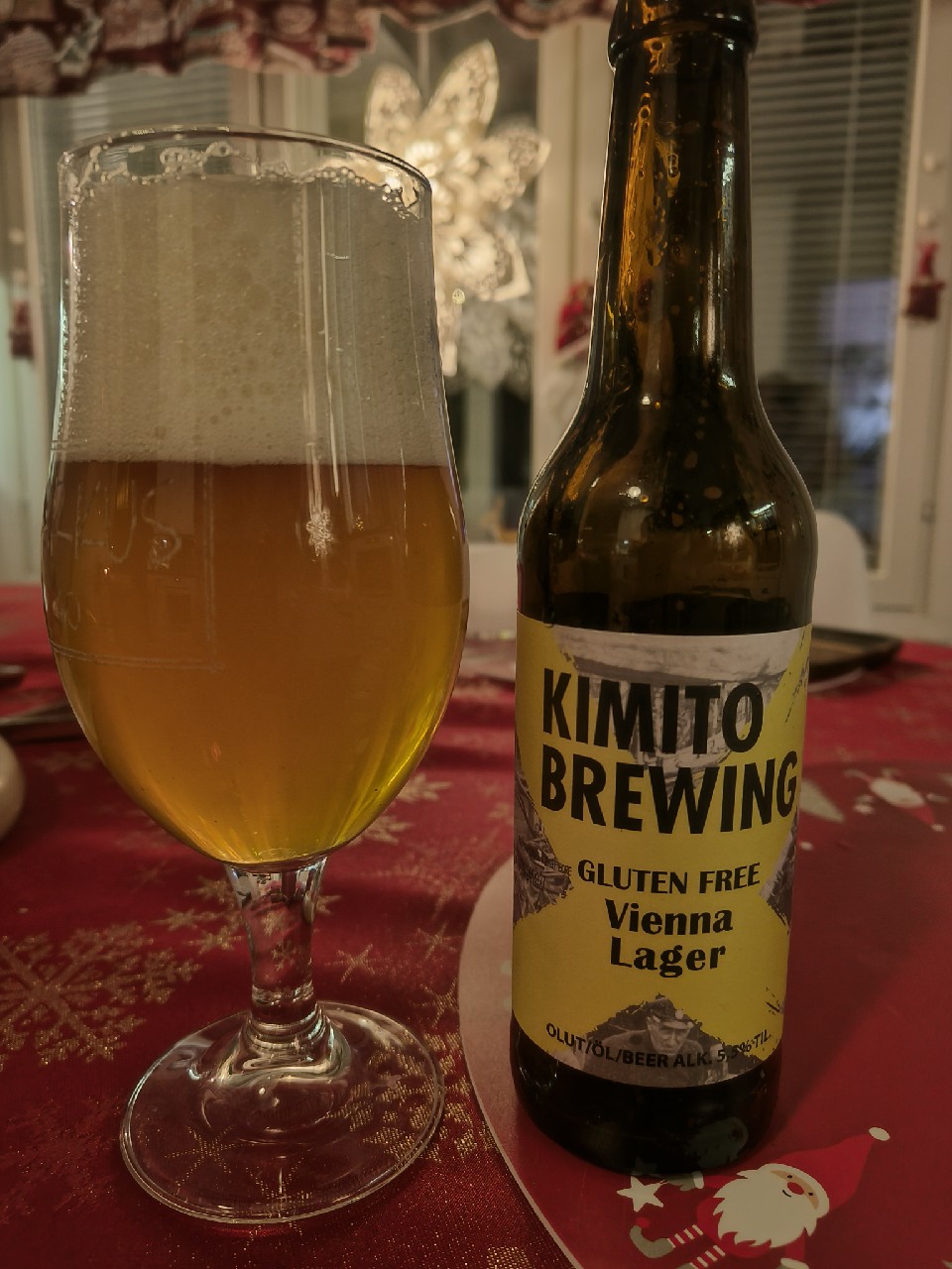 Gluten Free Vienna Lager, Kimito Brewing