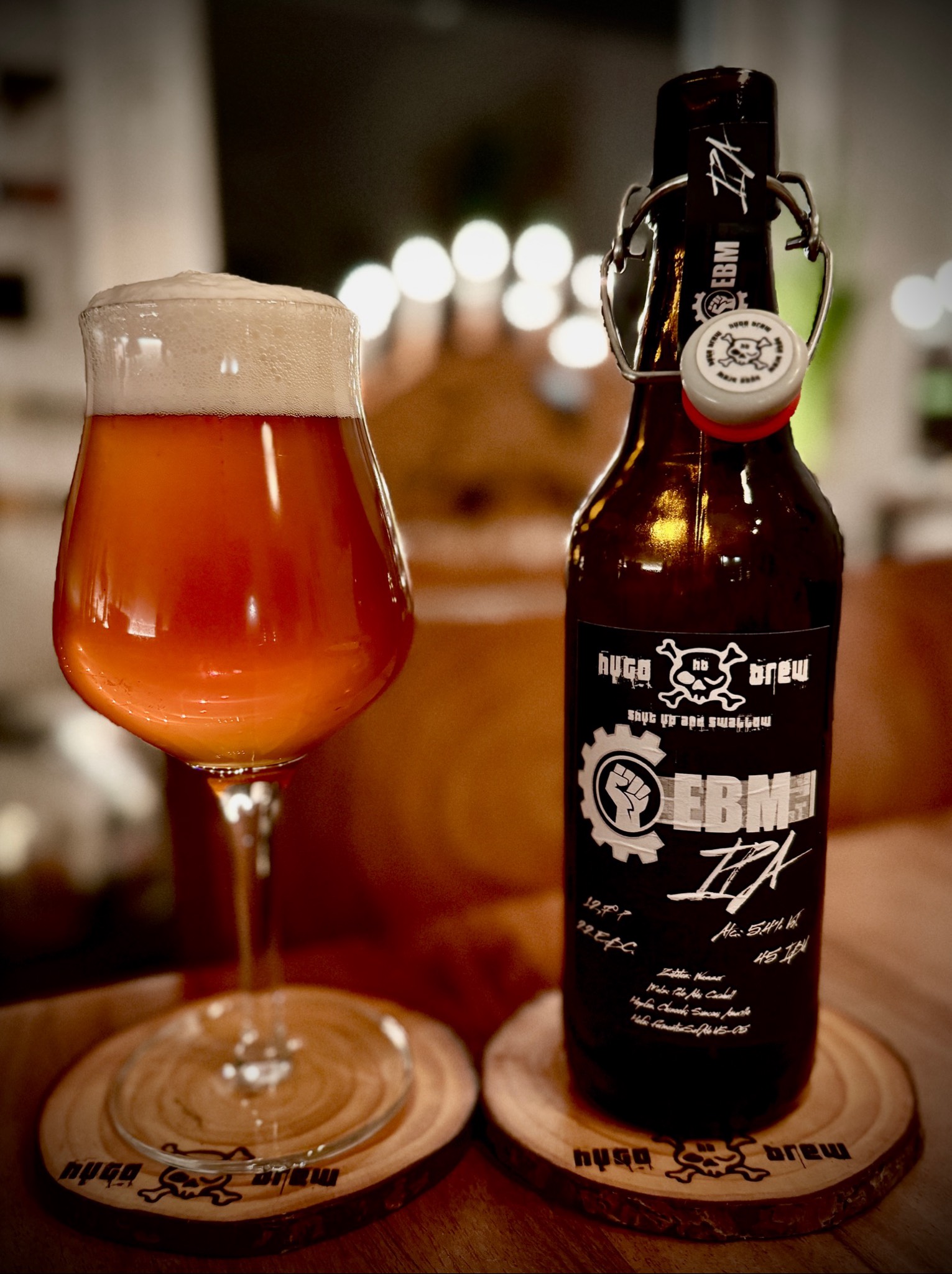 EBM IPA, Hugo Brew