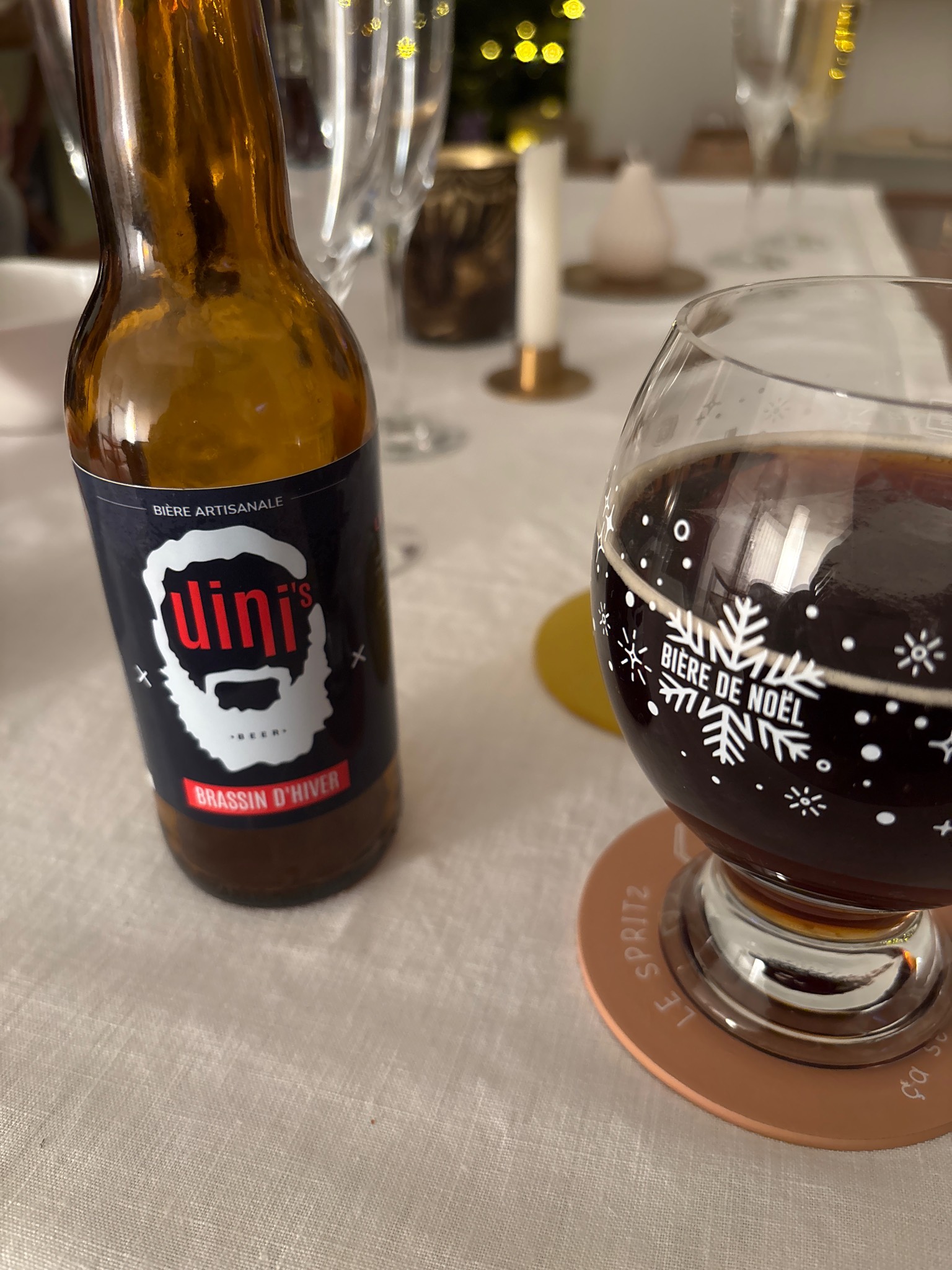 Brassin d'hiver, La Uini's Beer