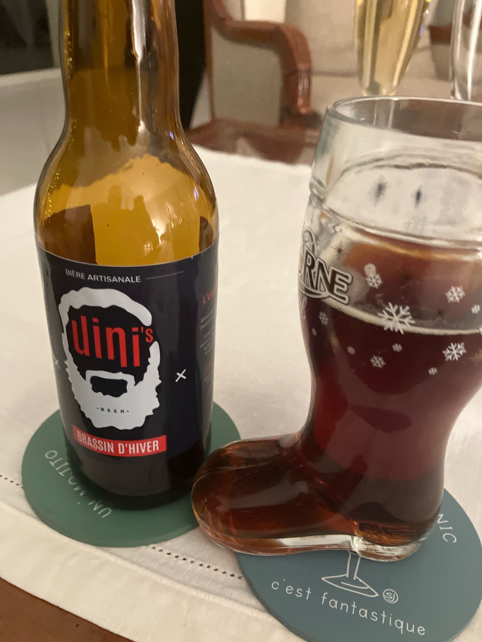Brassin d'hiver, La Uini's Beer