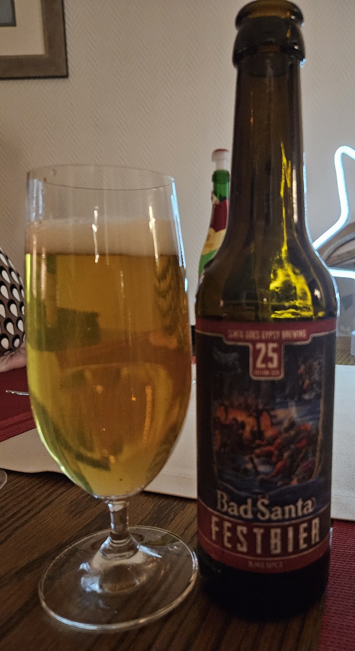 Bad Santa XMS SPCL 2025 Festbier, Brauerei Aldersbacher