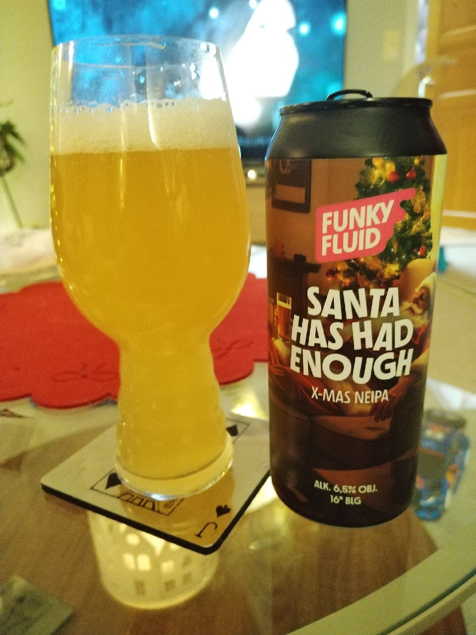 Santa Has Had Enough, Funky Fluid