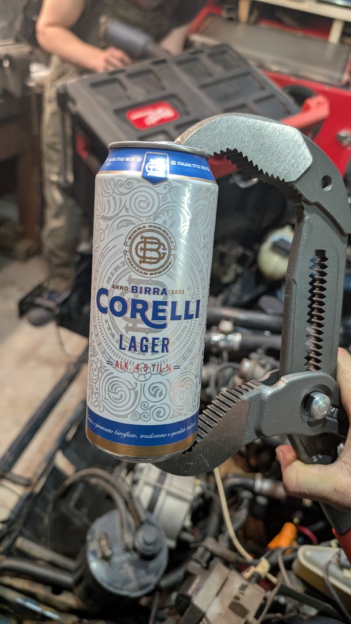 Birra Corelli Lager, Font Salem (Damm)