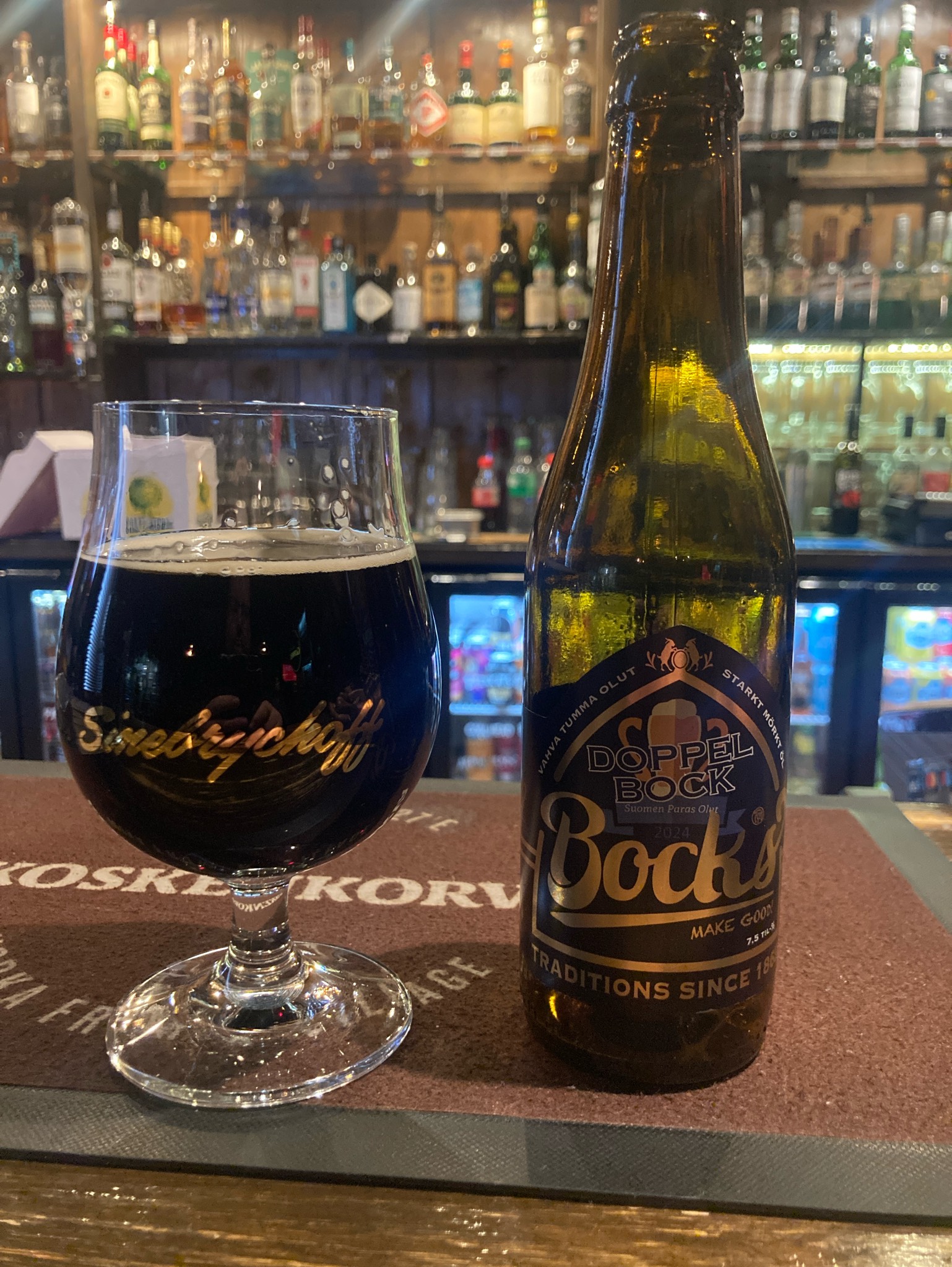 Bock's Doppelbock 7,5%, Bock's Corner Brewery