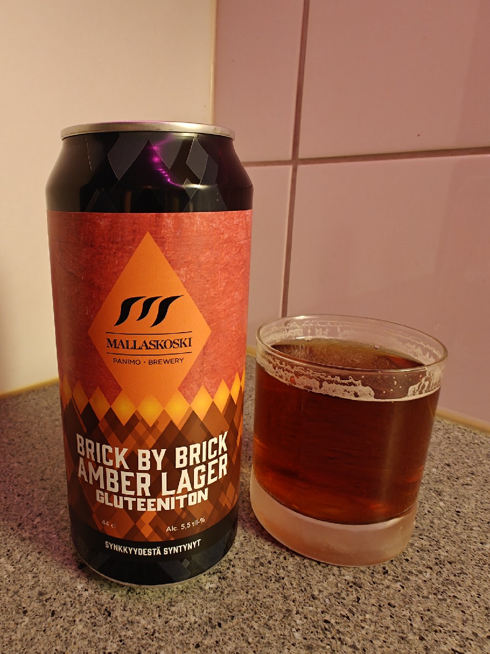 Brick By Brick Amber Lager, Finland