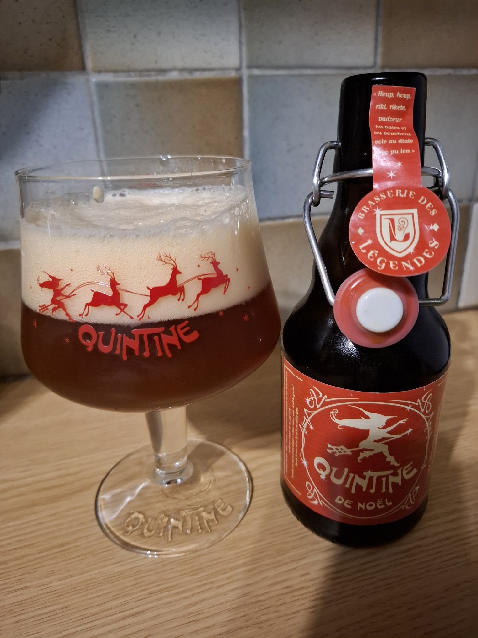 Quintine De Noël, Brasserie Des Légendes