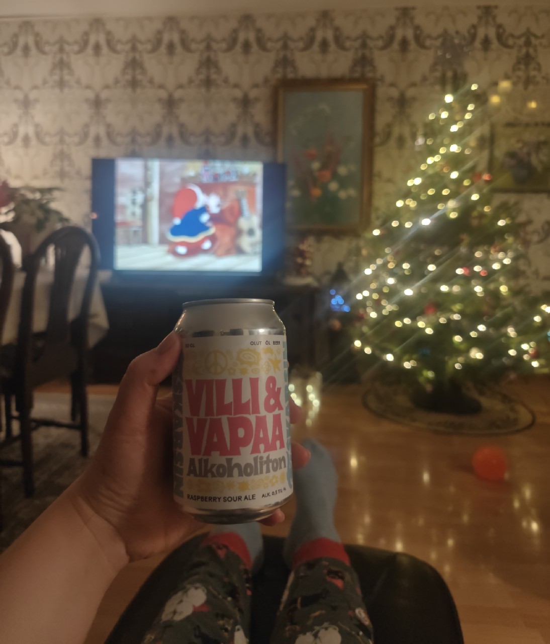 Villi & Vapaa Alkoholiton Raspberry Sour Ale, Finland