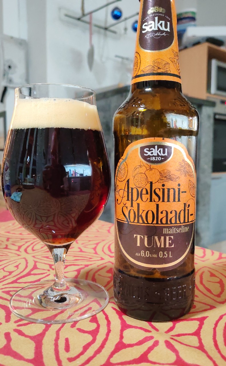 Apelsini-Šokolaadi Tume, Saku Õlletehas (Carlsberg)