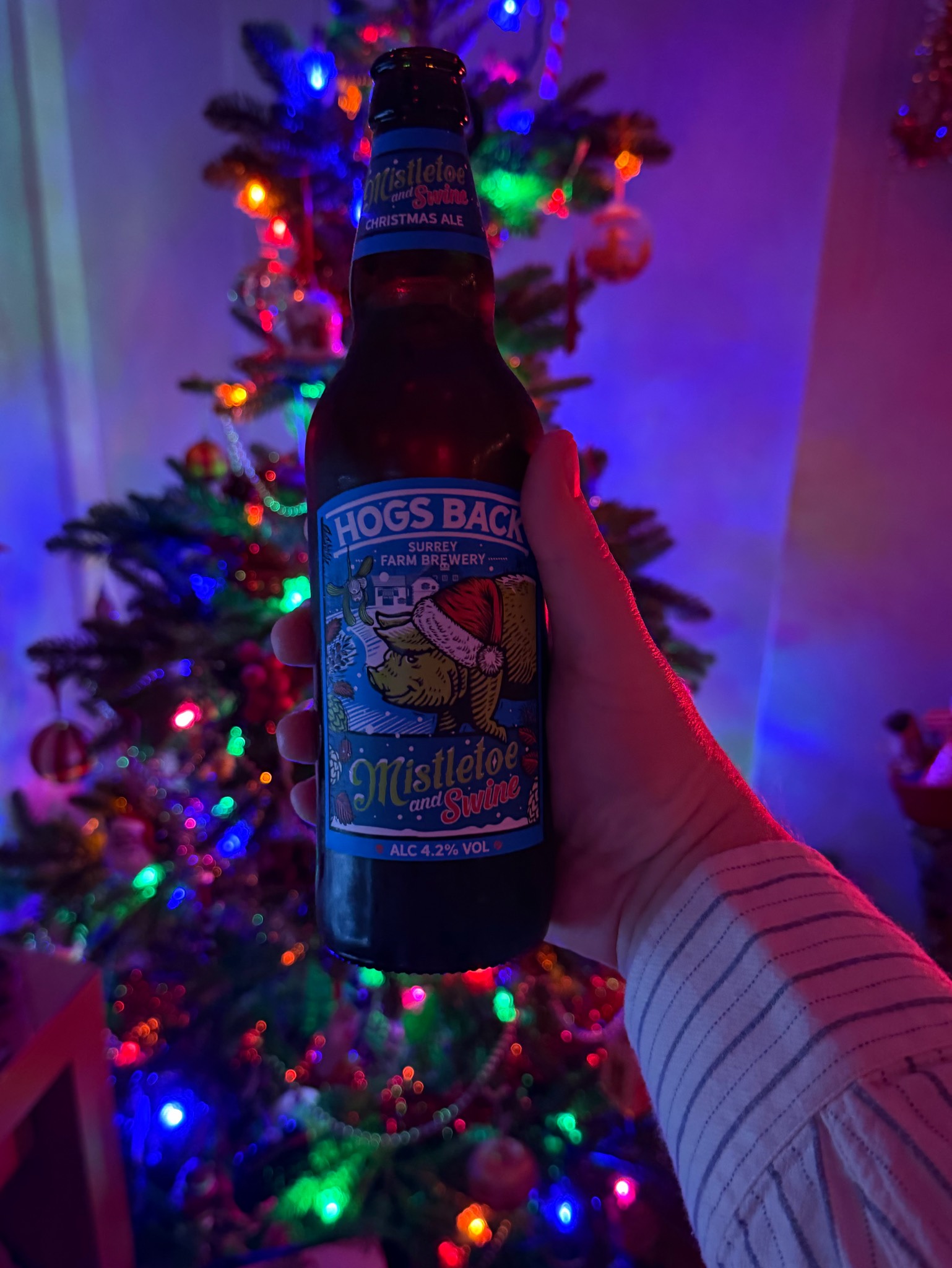 Mistletoe and Swine, Hogs Back Brewery