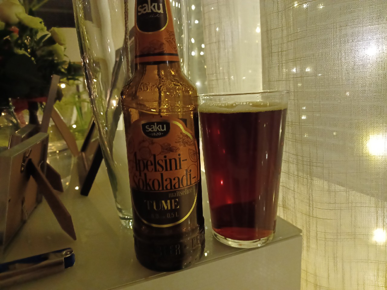 Apelsini-Šokolaadi Tume, Saku Õlletehas (Carlsberg)