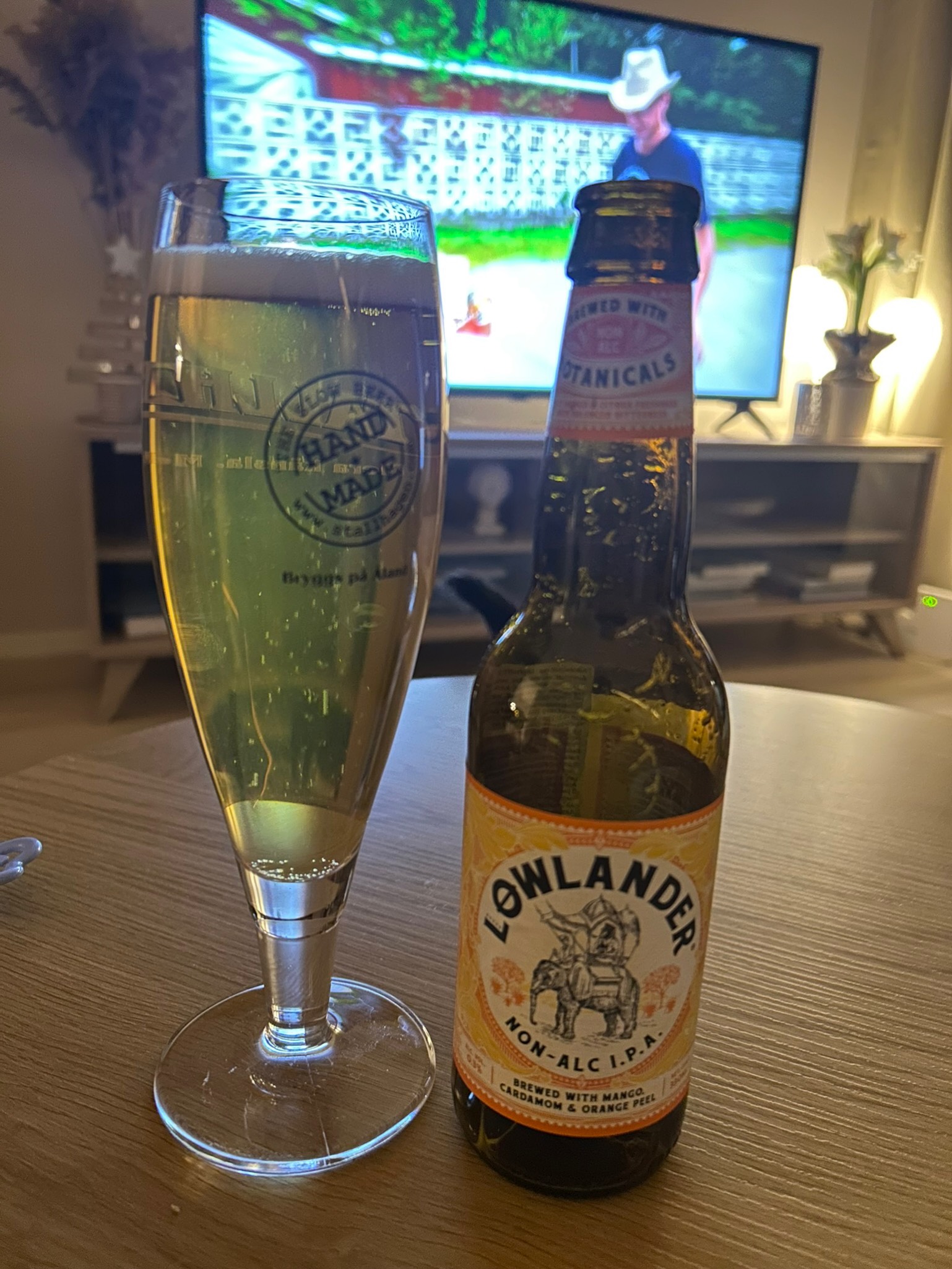 Non-Alc I.P.A., Lowlander Botanical Beer