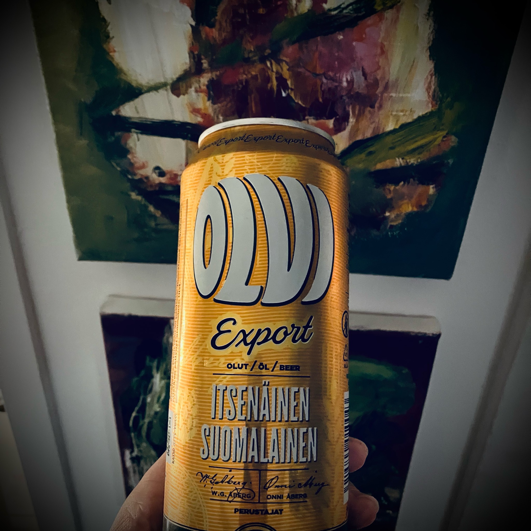 Olvi Export IV A, Finland