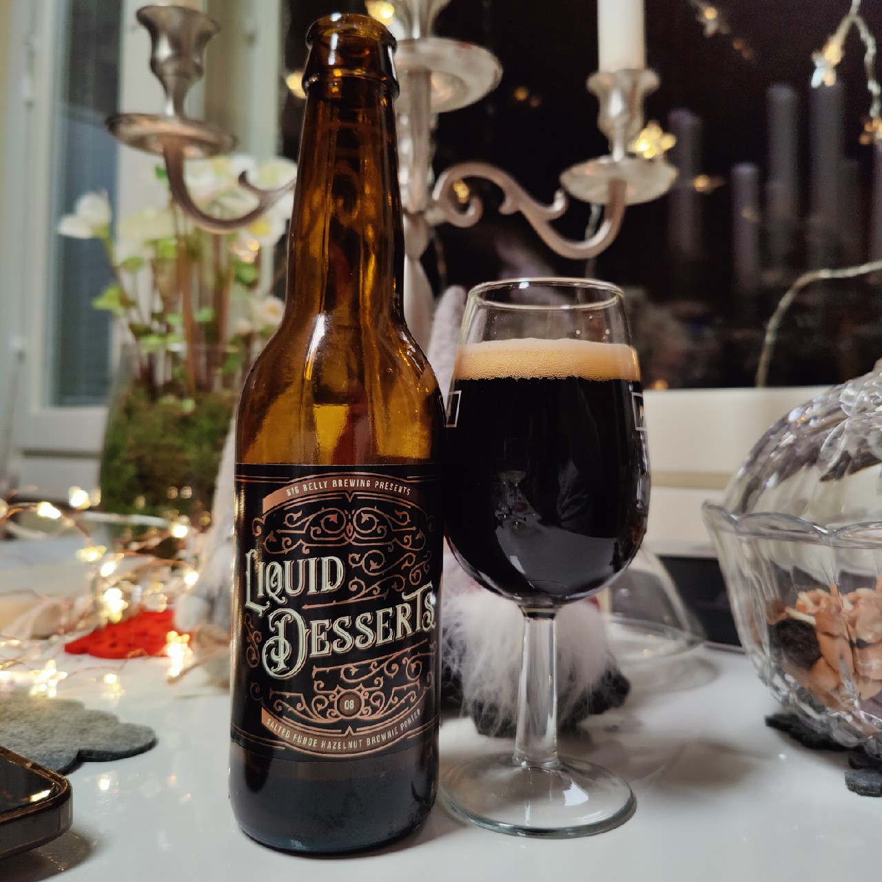 Liquid Desserts 08: Salted Fudge Hazelnut Brownie Porter, Netherlands