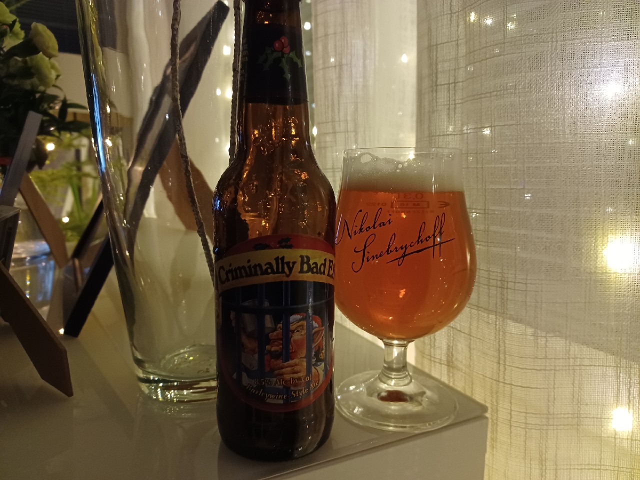 Criminally Bad Elf 8.5%, Ridgeway Brewing