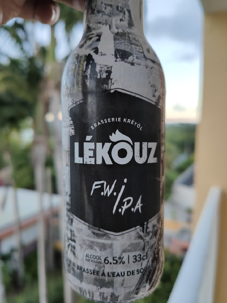 Lékouz IPA (FW IPA), Brasserie Kréyol Lékouz