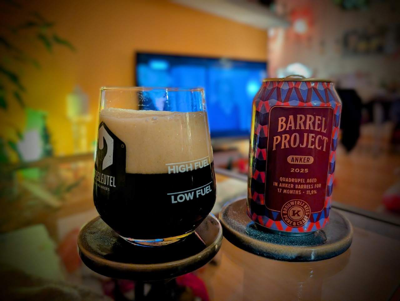 Barrel Project 2025 quadrupel aged in Anker barrels, Brouwerij Kees
