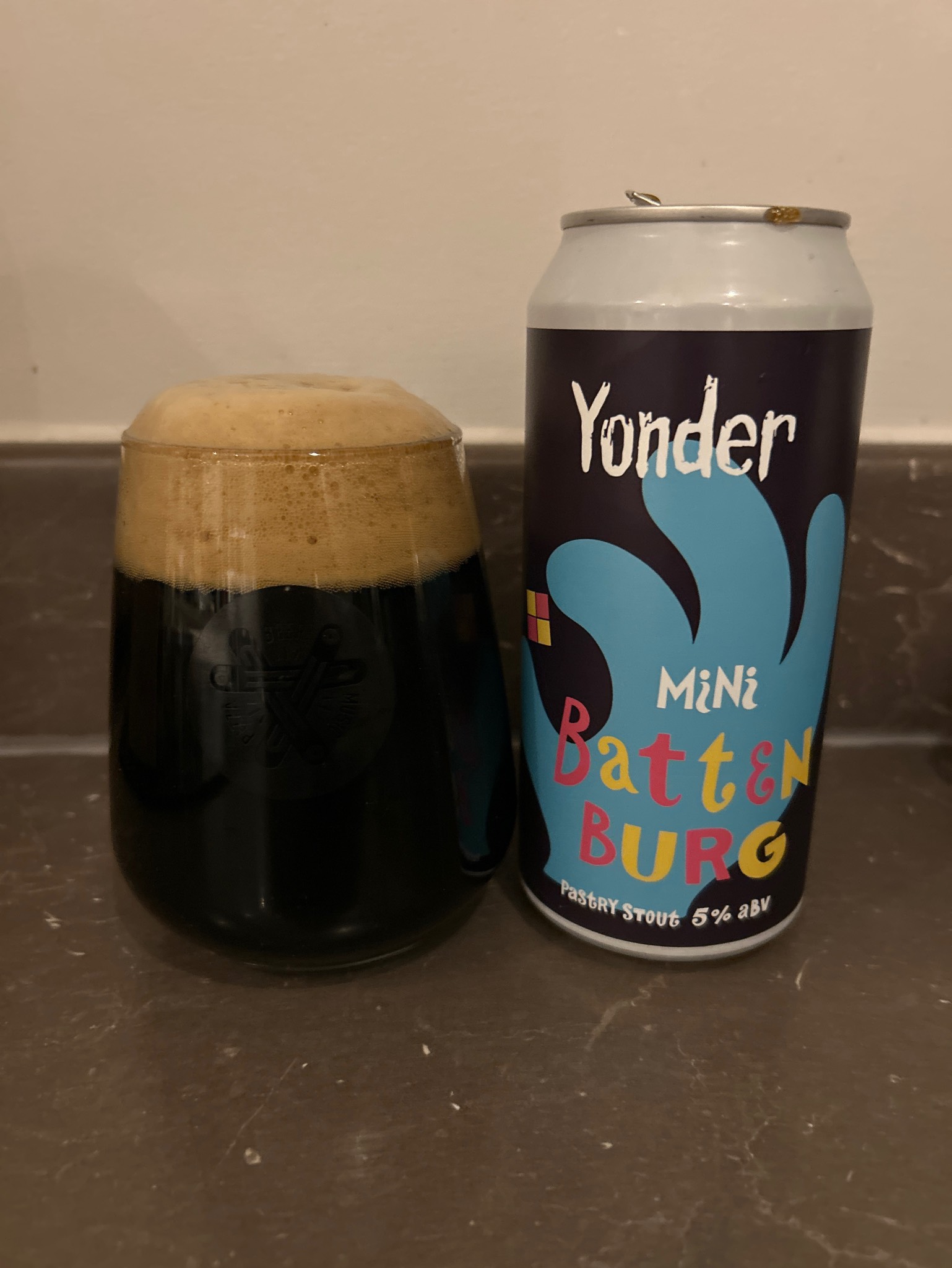 Mini Battenburg, Yonder Brewing