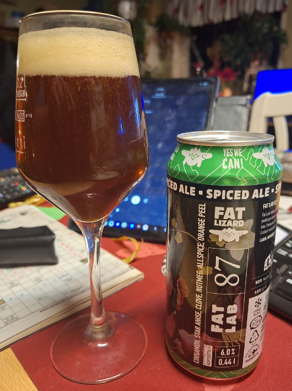 Fat Lab 87: Spiced Ale, Fat Lizard Brewing Co.