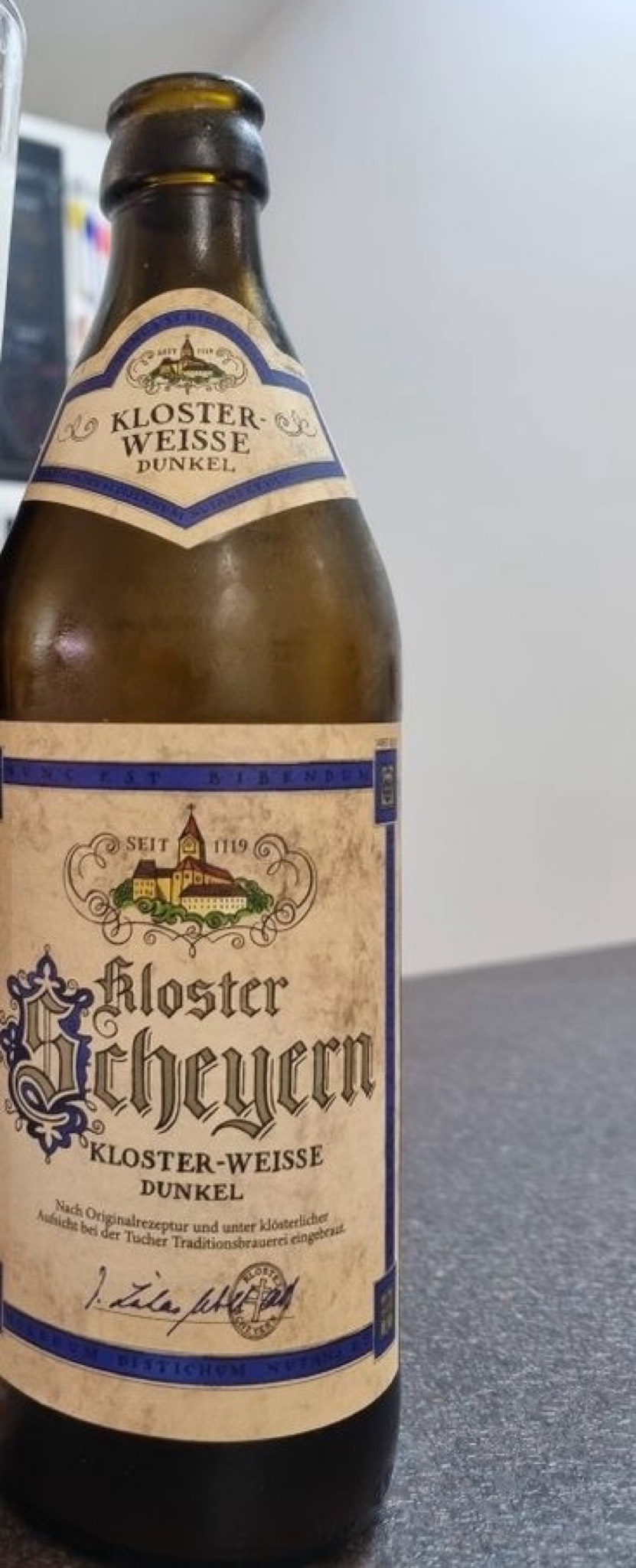 Kloster-Weisse Dunkel, Kloster-Brauerei Scheyern