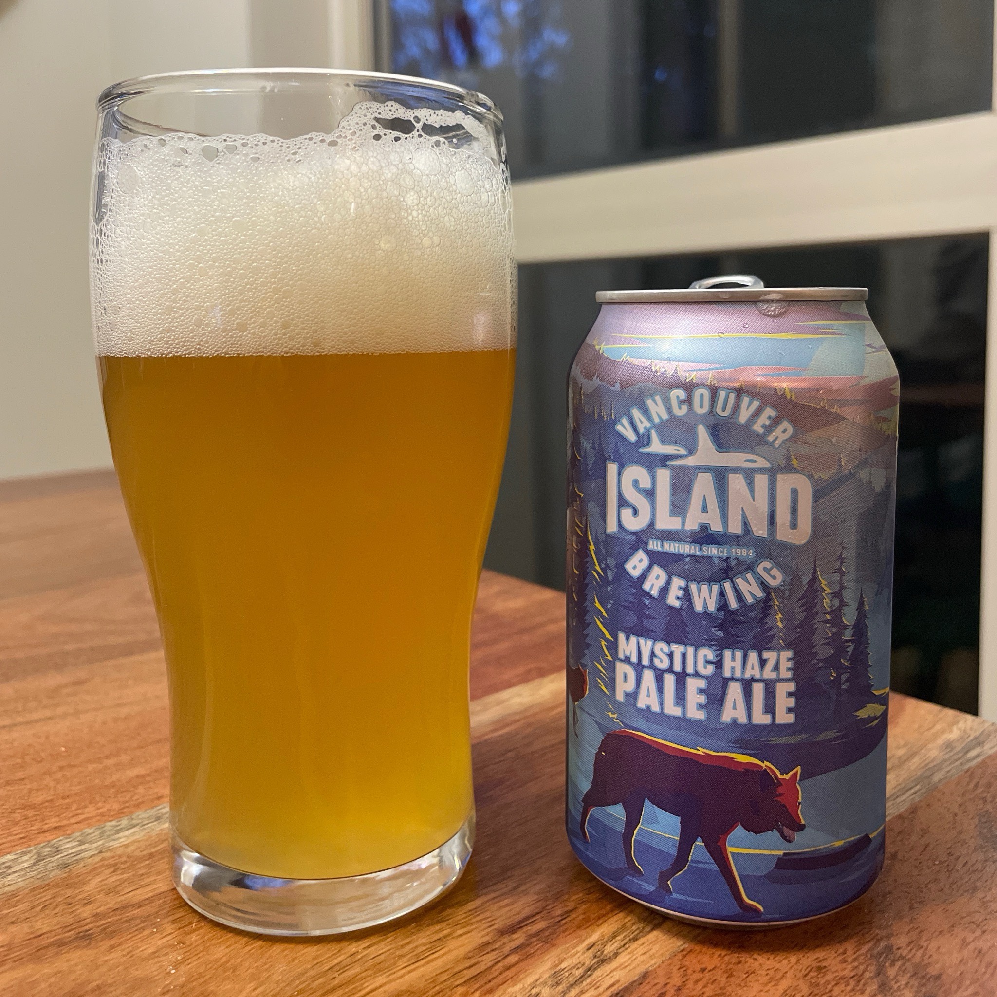 Mystic Haze Pale Ale, Vancouver Island Brewery