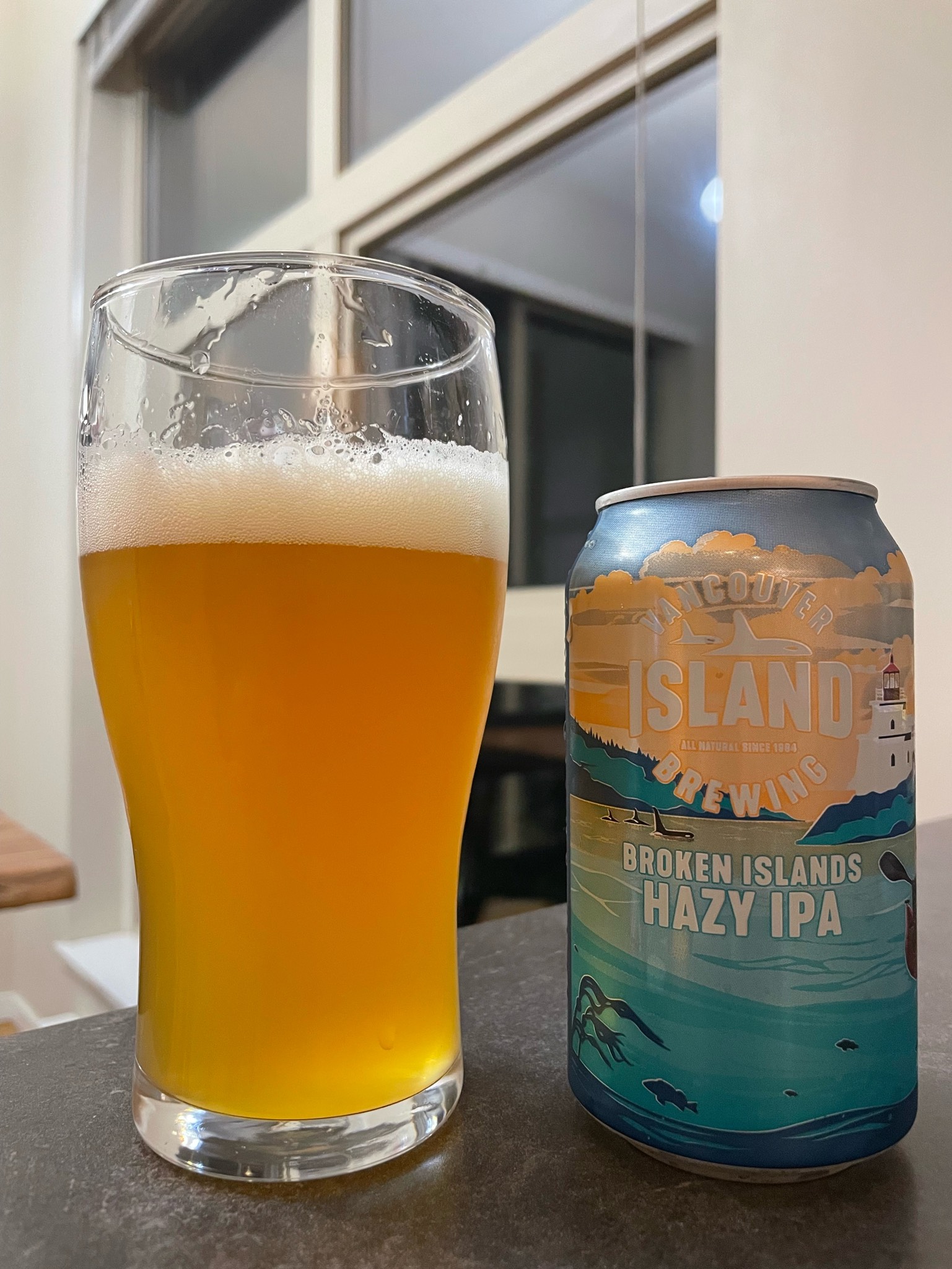 broken islands hazy ipa, Vancouver Island Brewery