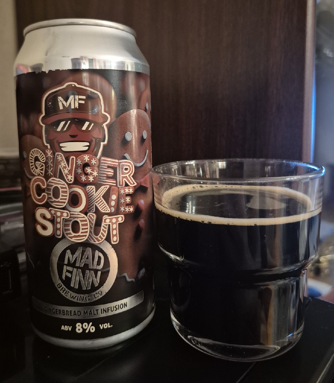 Ginger Cookie Stout (Gingerbread Malt Infusion), Finland