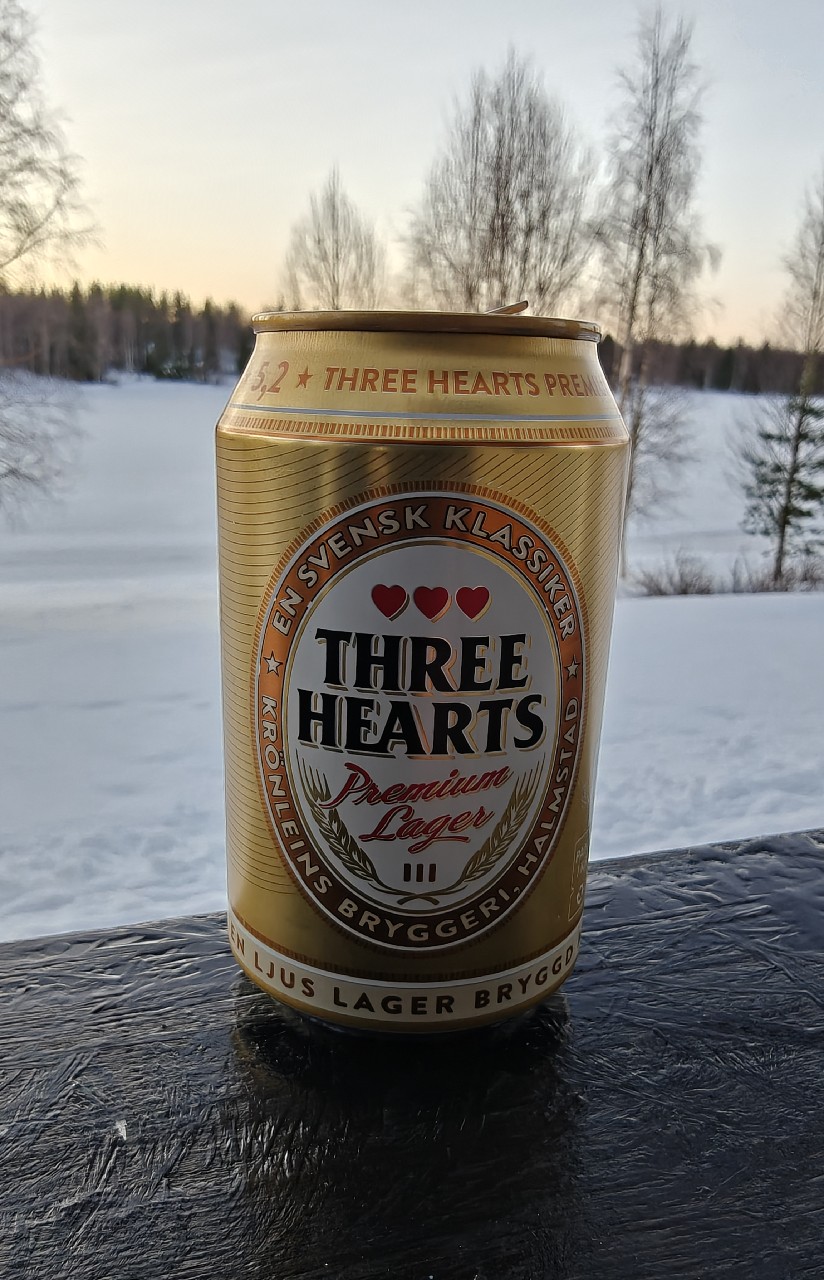 Three Hearts Premium Lager, Sweden