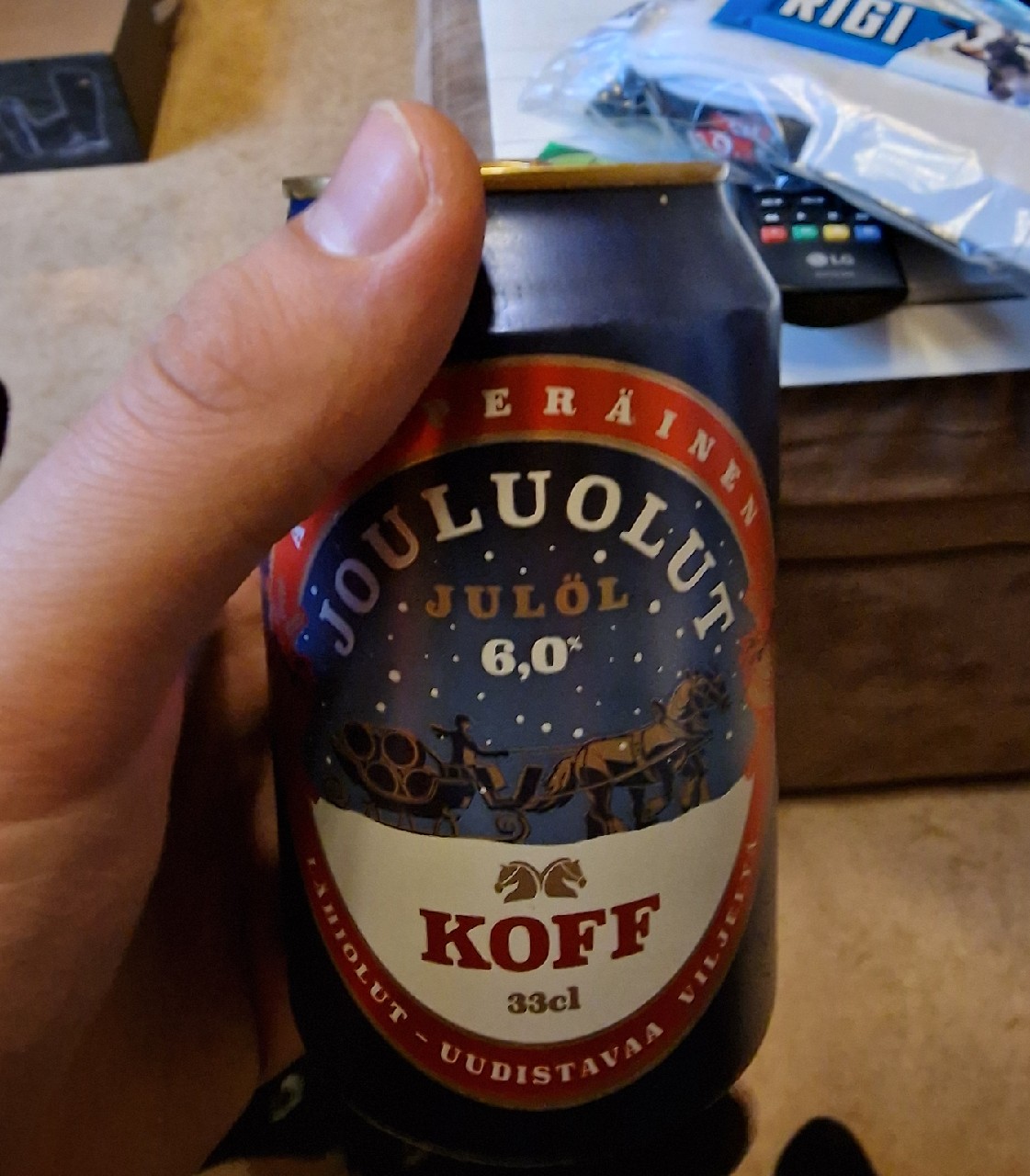 Sinebrychoff Jouluolut 6.0%, Finland