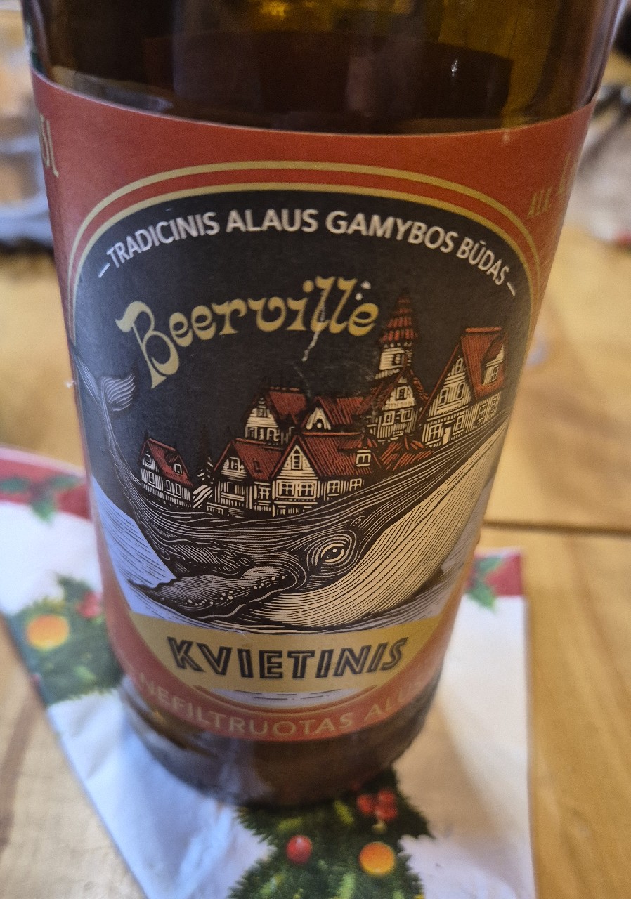 Beerville gaišais nefiltrēts alus, Lithuania