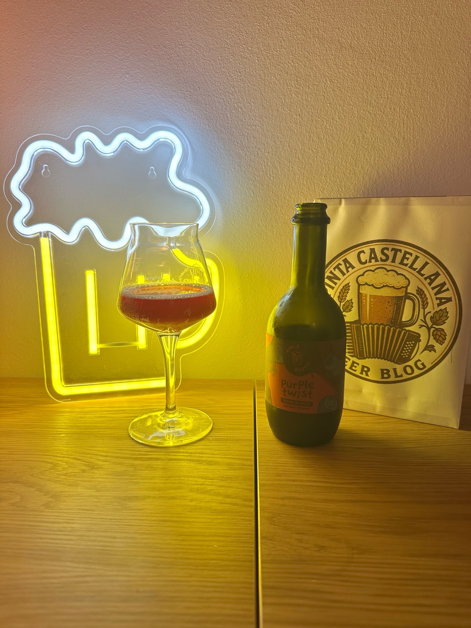 Purple Twist, Apple Blood