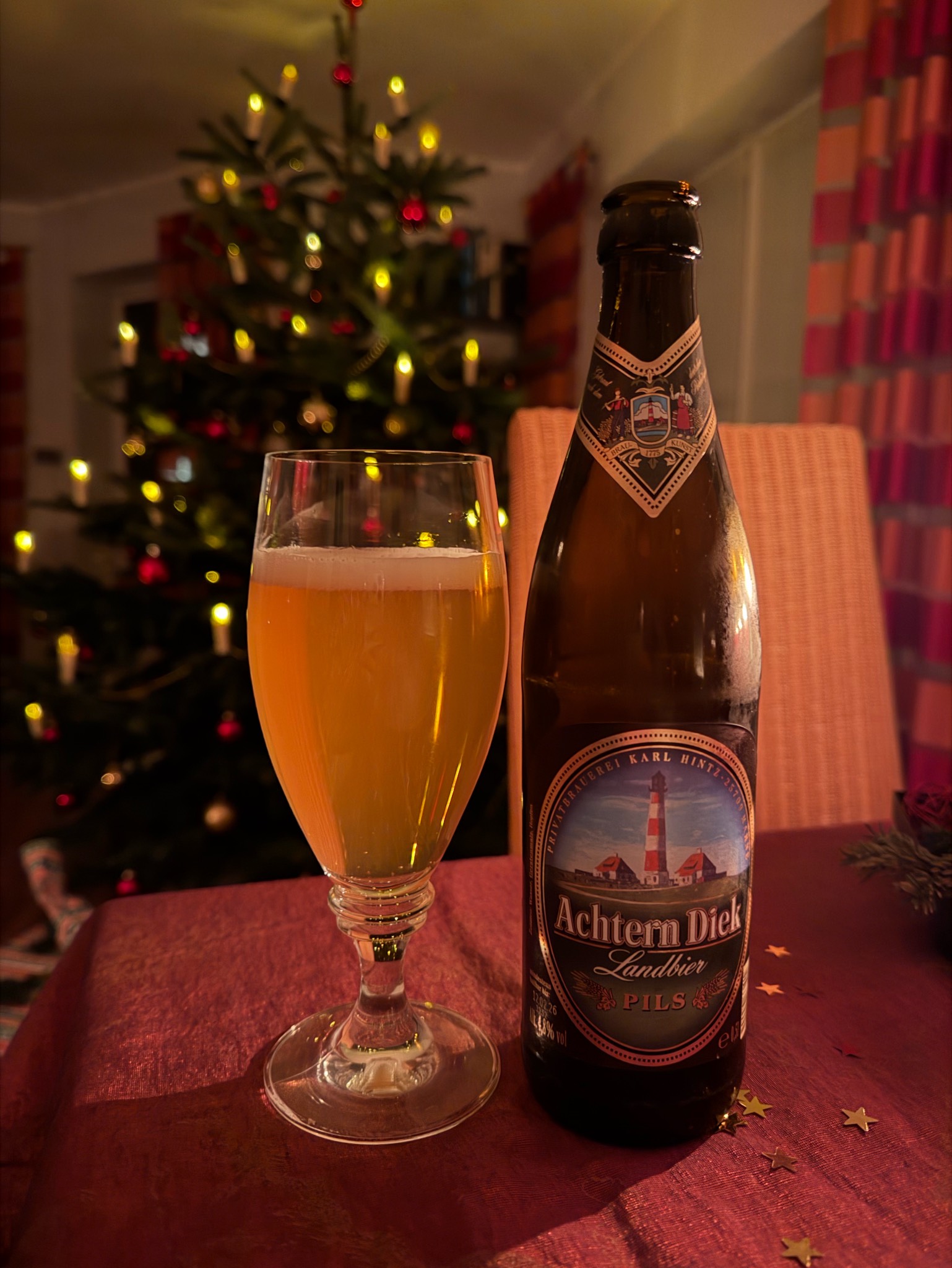 Achtern Diek Landbier Pils, Dithmarscher Brauerei Karl Hintz