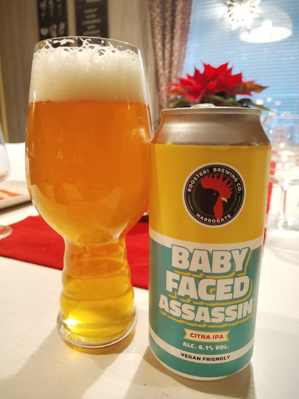 Baby-Faced Assassin, Rooster's Brewing Co.