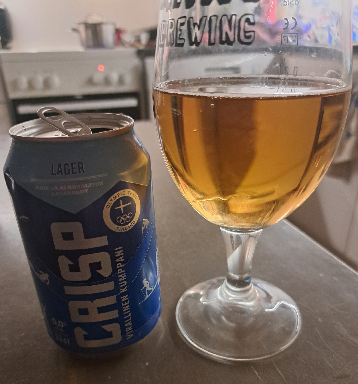 Crisp Vaalea Lager, Finland