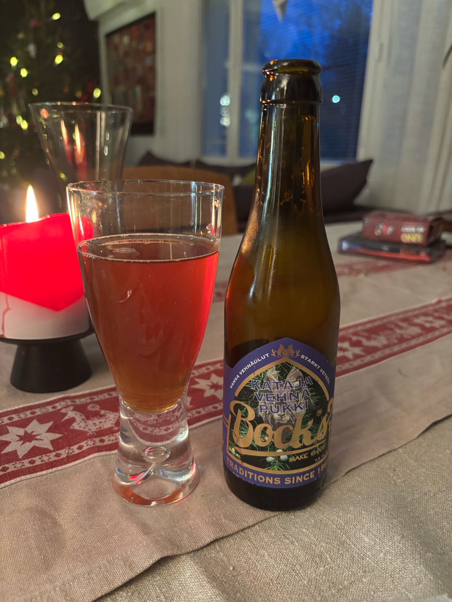 Katajavehnäpukki / Juniper Weizenbock, Bock's Corner Brewery