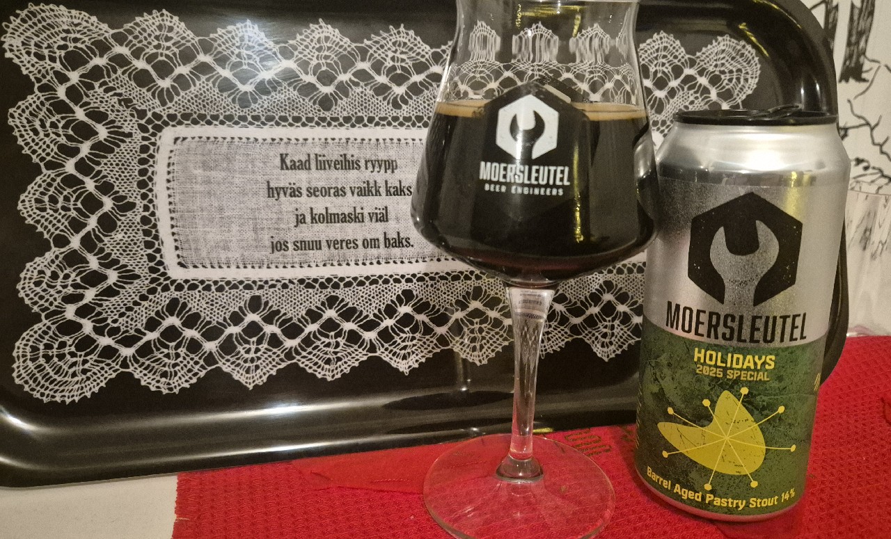 Holidays 2025 Special - Barrel aged pastry stout, Netherlands