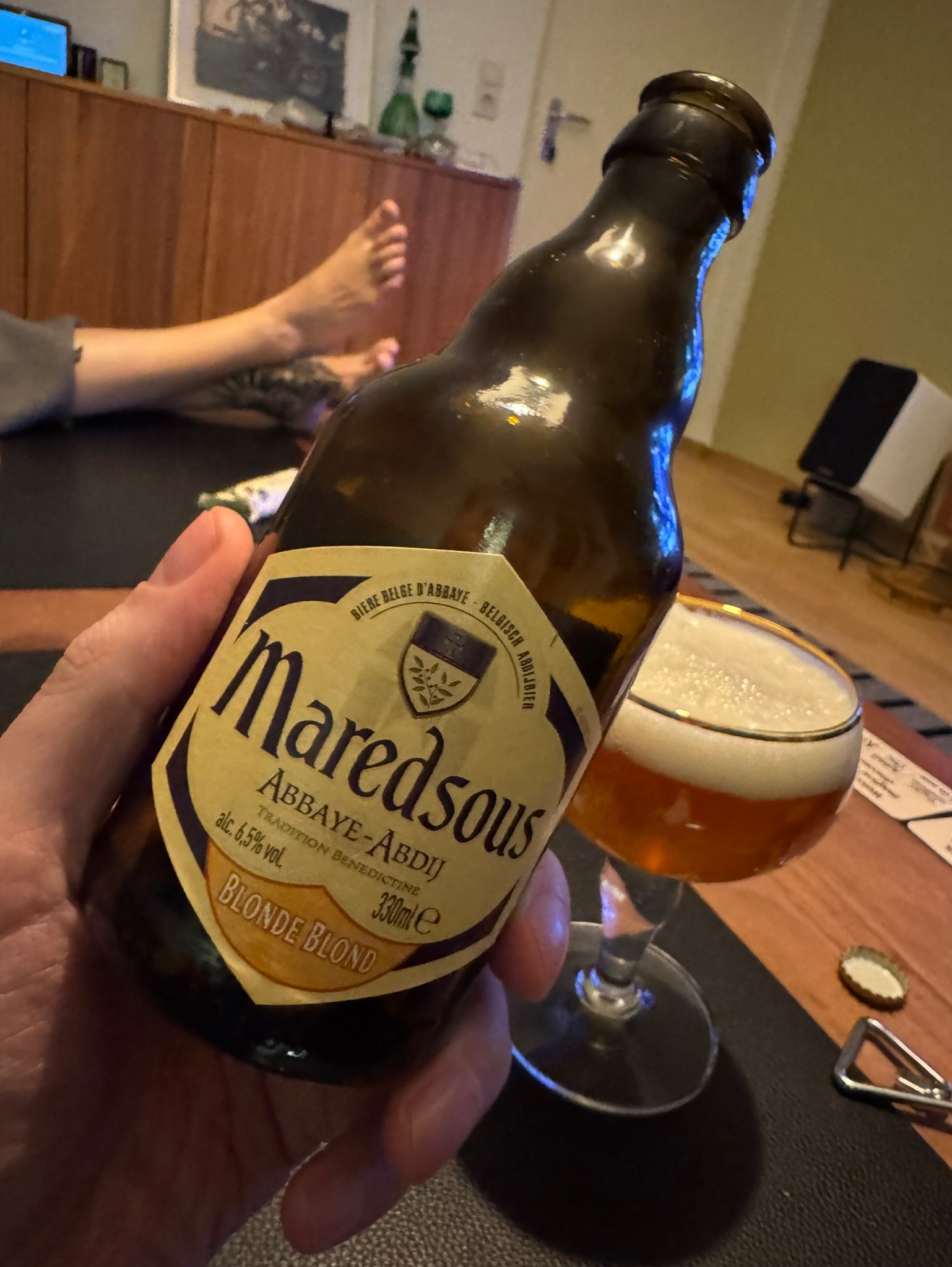 Maredsous 6° Blonde, Abbaye De Maredsous (Duvel Moortgat)