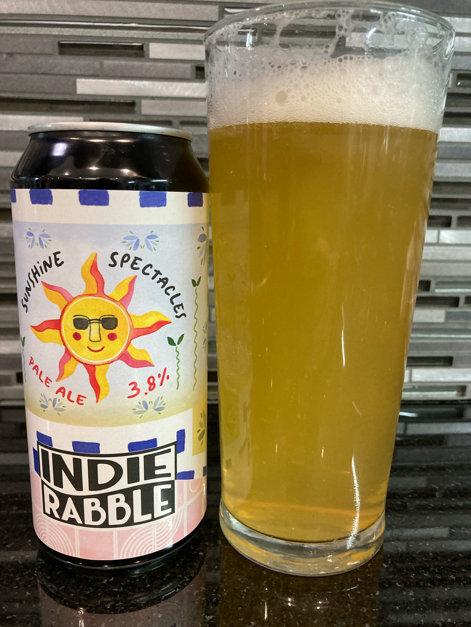 Sunshine spectacles, Indie Rabble Brewing Company