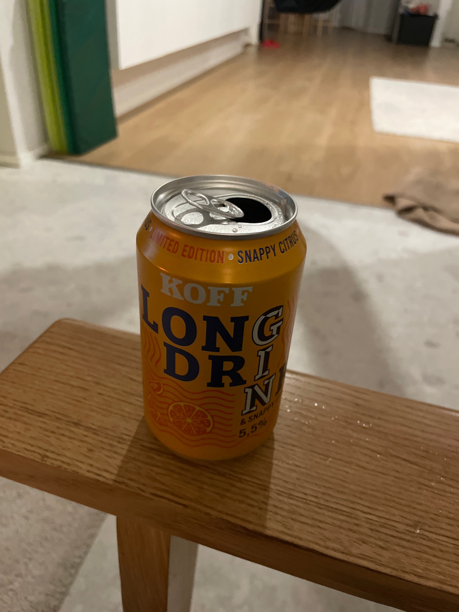 KOFF Long Drink Snappy Citrus, Finland