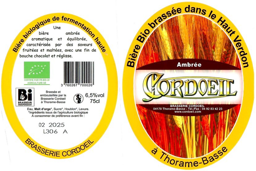 Cordoeil Ambrée, France