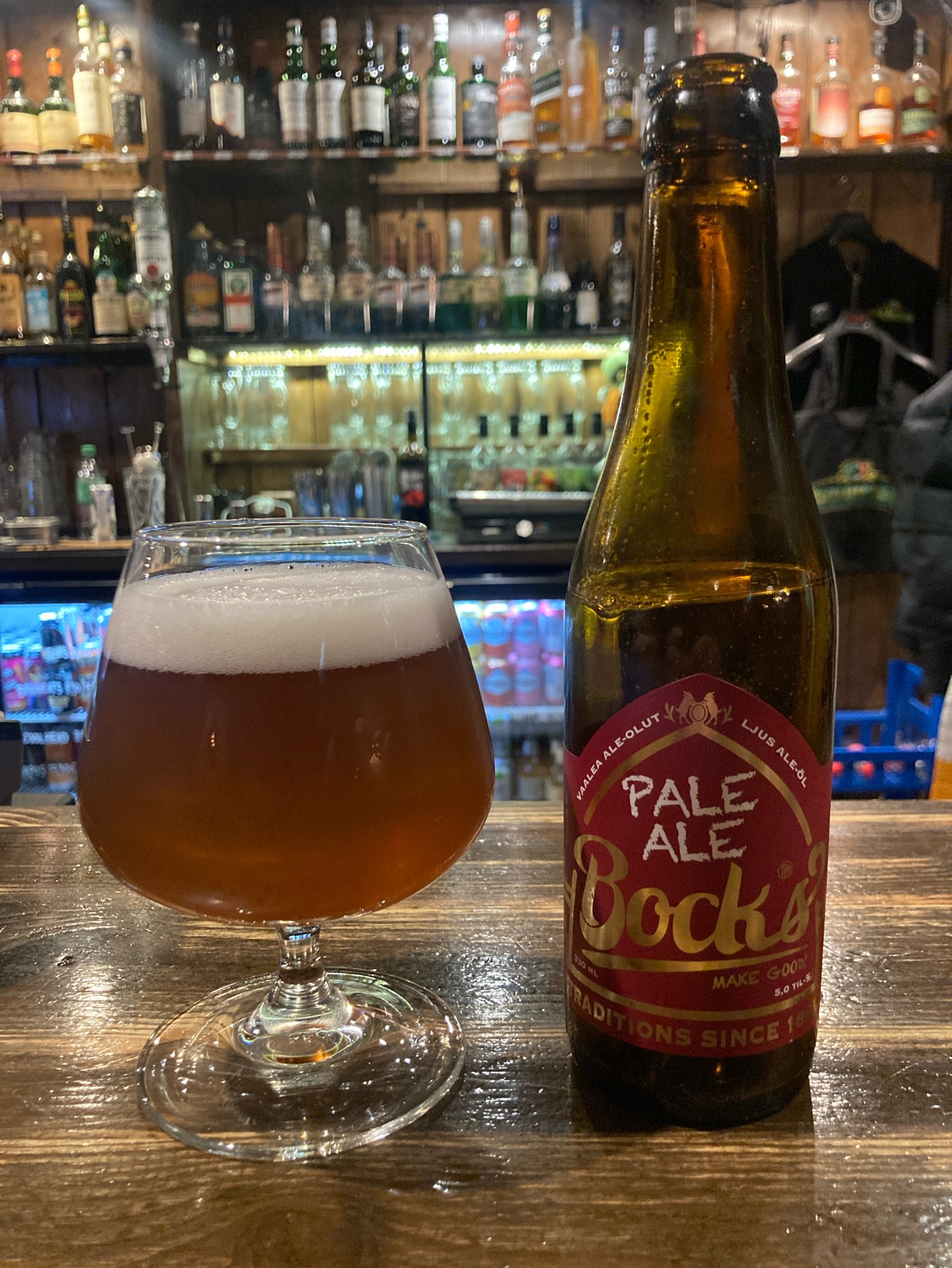 Bock's Pale Ale 5.0%, Bock's Corner Brewery