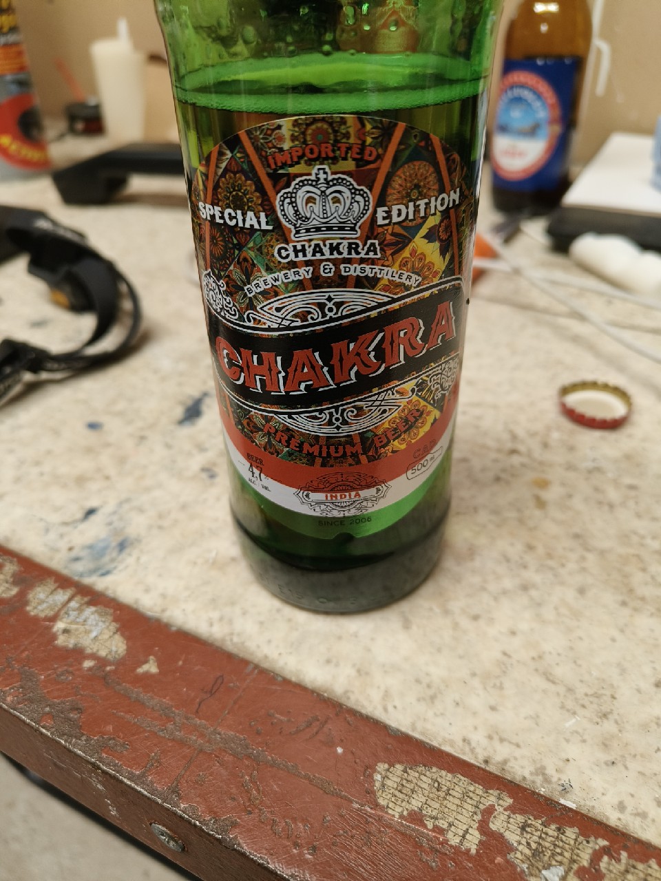 Chakra Premium Beer, India
