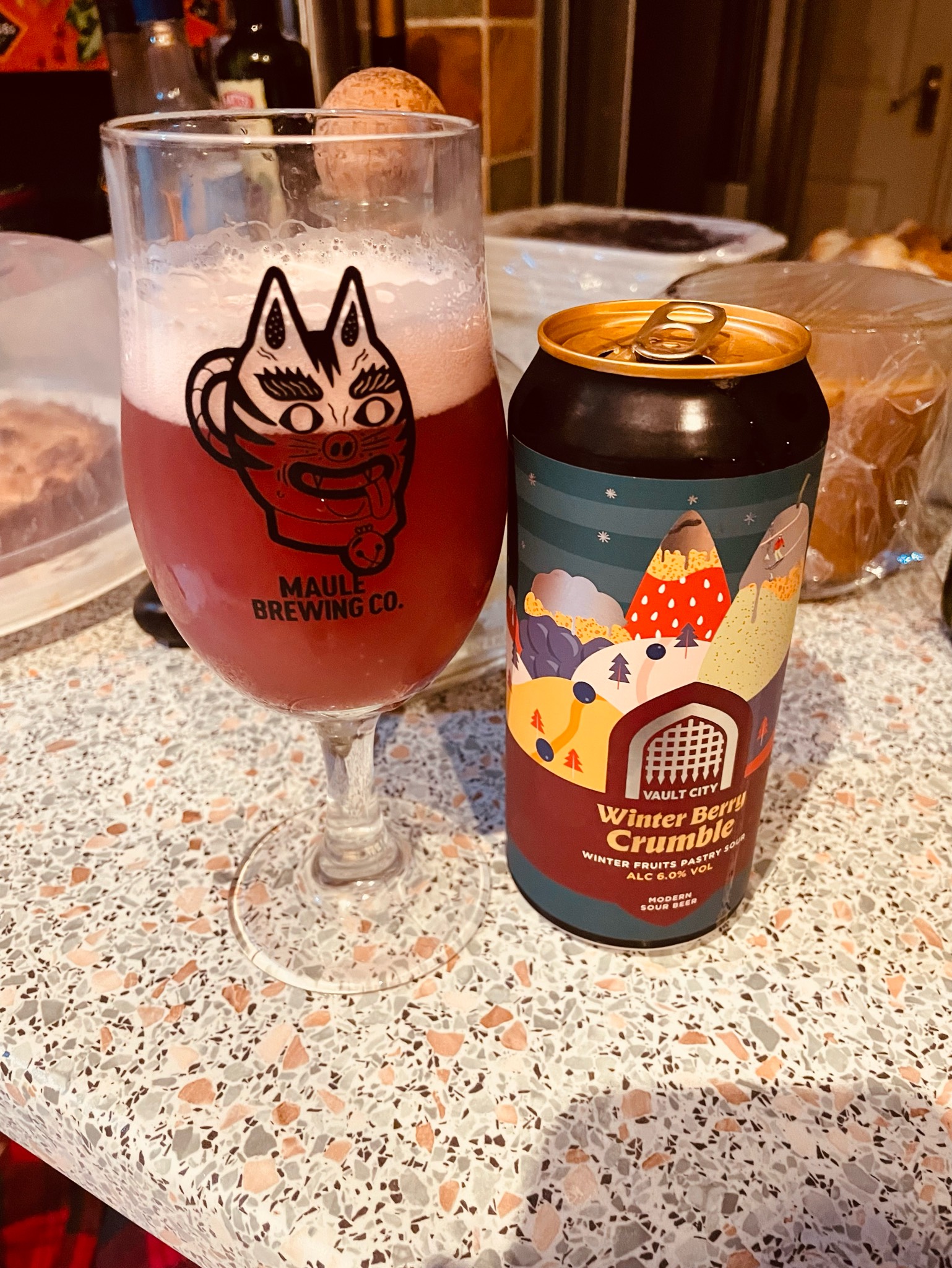 Winter Berry Crumble, Scotland