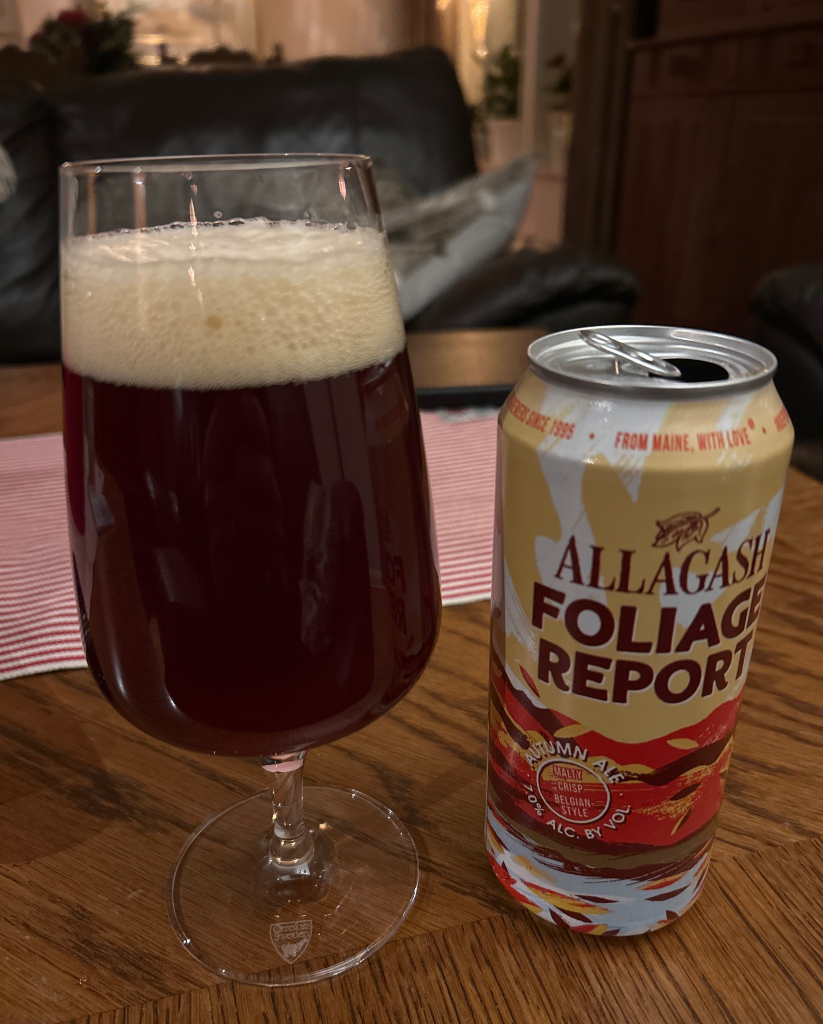 Foliage Report, Allagash Brewing Company